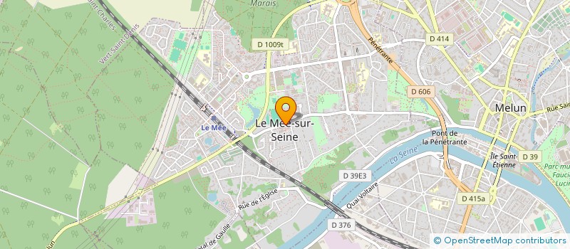 localisation de l'entreprise COMMUNE LE MEE SUR SEINE  LE MEE-SUR-SEINE