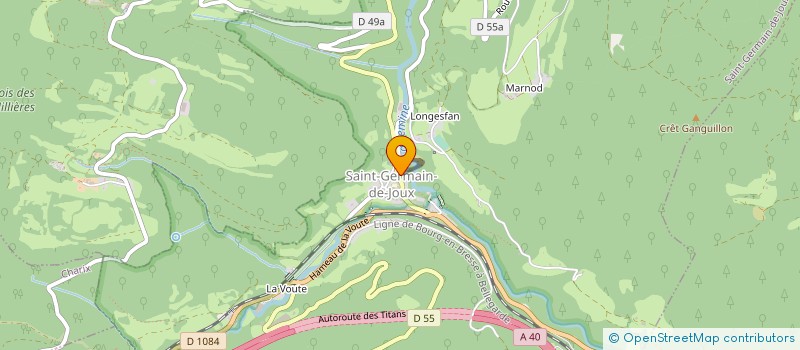 localisation de l'entreprise COMMUNE LE POIZAT - LALLEYRIAT à LE POIZAT-LALLEYRIAT