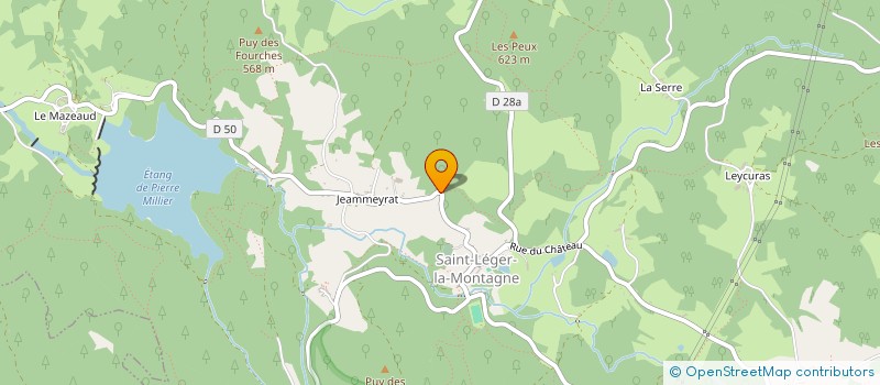 localisation de l'entreprise COMMUNE LES BILLANGES à LES BILLANGES