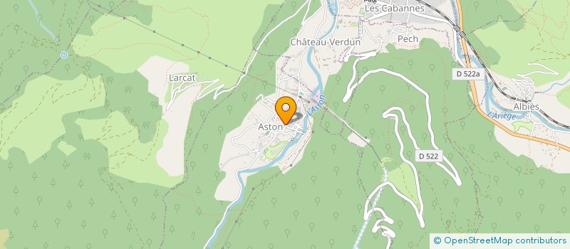 localisation de l'entreprise COMMUNE LES CABANNES à LES CABANNES