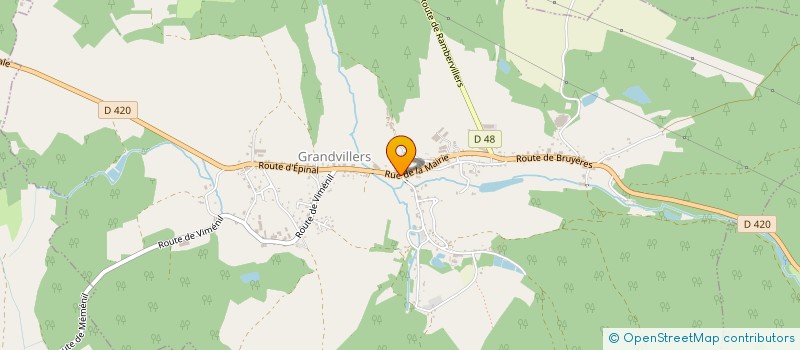 localisation de l'entreprise COMMUNE LES POULIERES  LES POULIERES