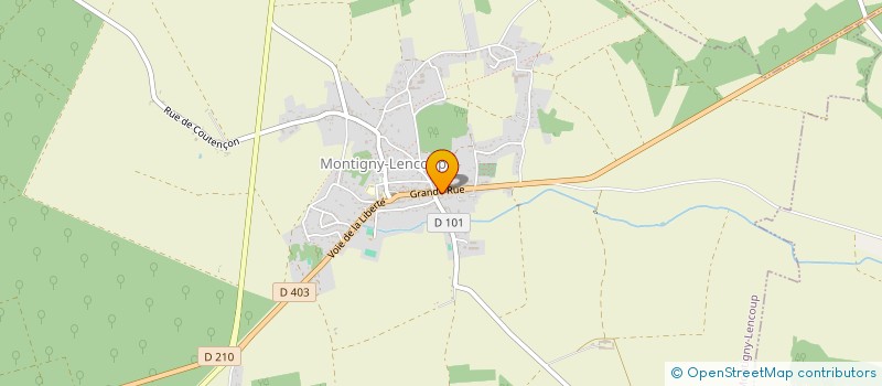 localisation de l'entreprise COMMUNE LUISETAINES  LUISETAINES