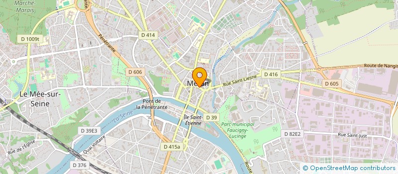 localisation de l'entreprise COMMUNE MELUN à MELUN