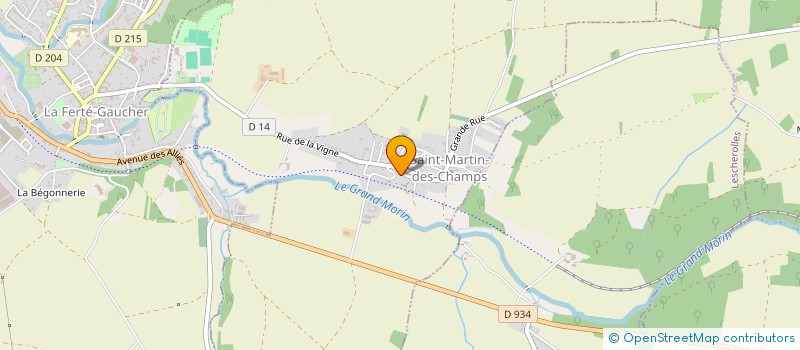 localisation de l'entreprise COMMUNE MONTDAUPHIN  MONTDAUPHIN