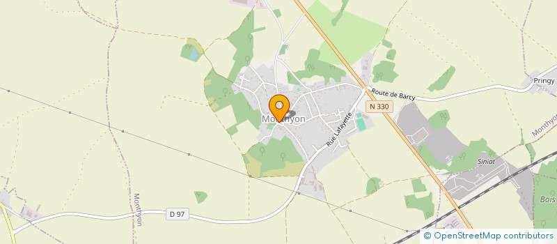 localisation de l'entreprise COMMUNE MONTHYON à MONTHYON