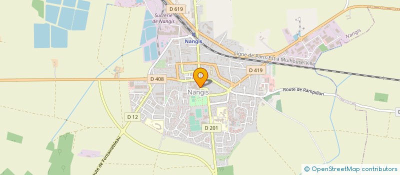 localisation de l'entreprise COMMUNE NANGIS  NANGIS