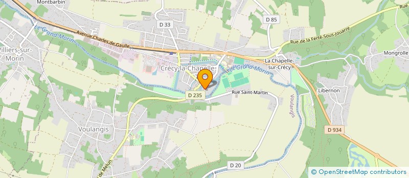 localisation de l'entreprise COMMUNE PIERRE LEVEE  PIERRE-LEVEE