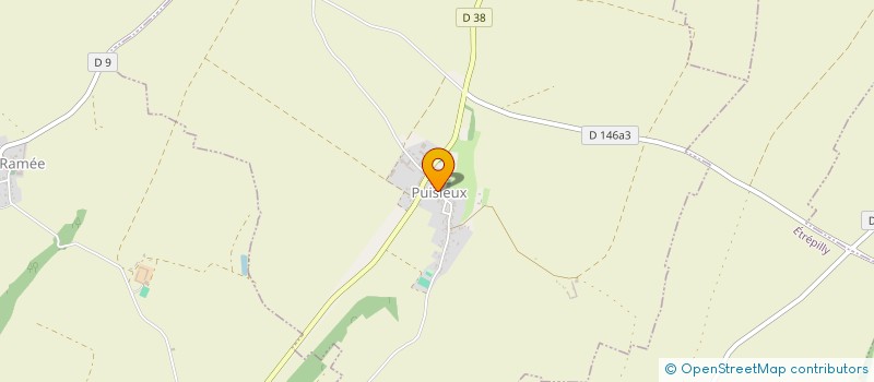 localisation de l'entreprise COMMUNE PUISIEUX  PUISIEUX