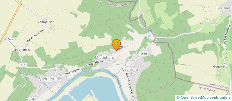 localisation de l'entreprise COMMUNE SAMMERON  SAMMERON