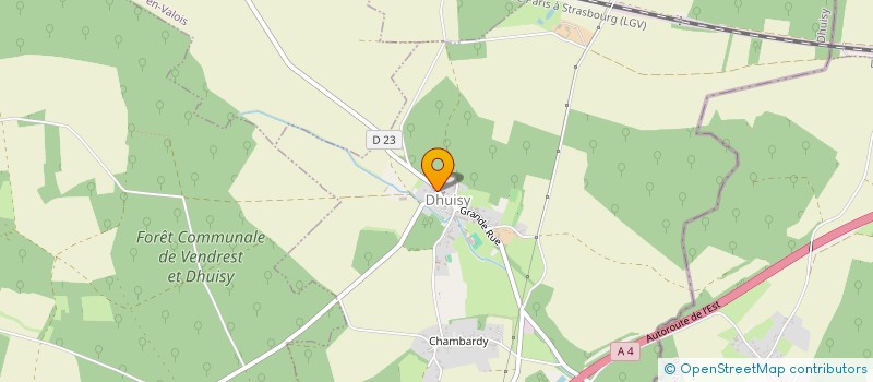 localisation de l'entreprise COMMUNE TROCY EN MULTIEN  TROCY-EN-MULTIEN