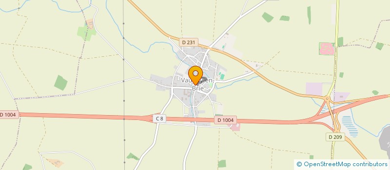 localisation de l'entreprise COMMUNE VAUDOY EN BRIE  VAUDOY-EN-BRIE