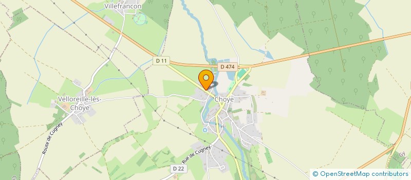 localisation de l'entreprise COMMUNE VILLERS CHEMIN MONT ETRELLES  VILLERS-CHEMIN-ET-MONT-LES-ETRELLES