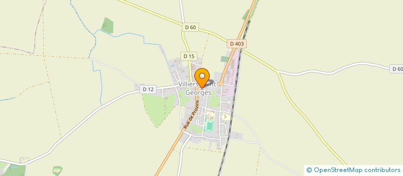 localisation de l'entreprise COMMUNE VILLIERS SAINT GEORGES  VILLIERS-SAINT-GEORGES