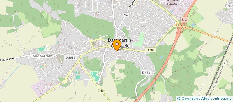 localisation de l'entreprise COMMUNE VINANTES  VINANTES