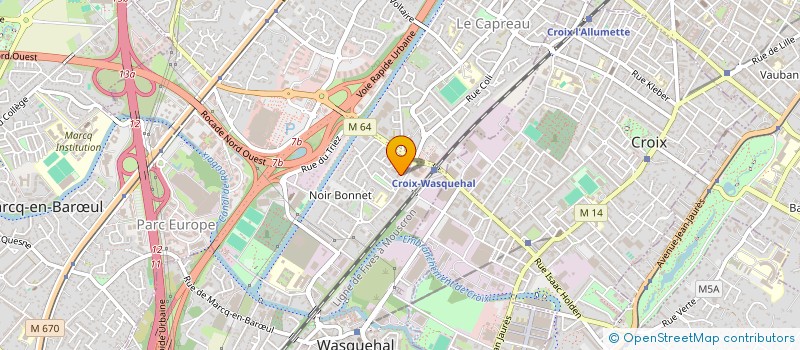 localisation de l'entreprise COMMUNES ET DEVELOPPEMENT EN AFRIQUE  WASQUEHAL