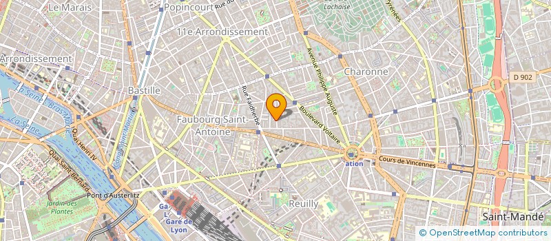 localisation de l'entreprise COMMUNI-CONCEPTS  PARIS