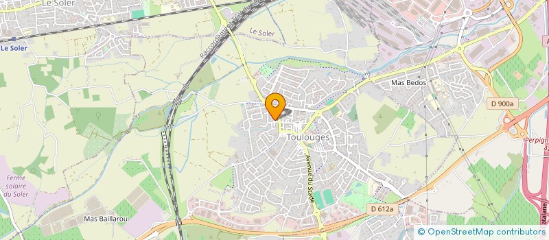 localisation de l'entreprise COMMUNI'PASSION à TOULOUGES