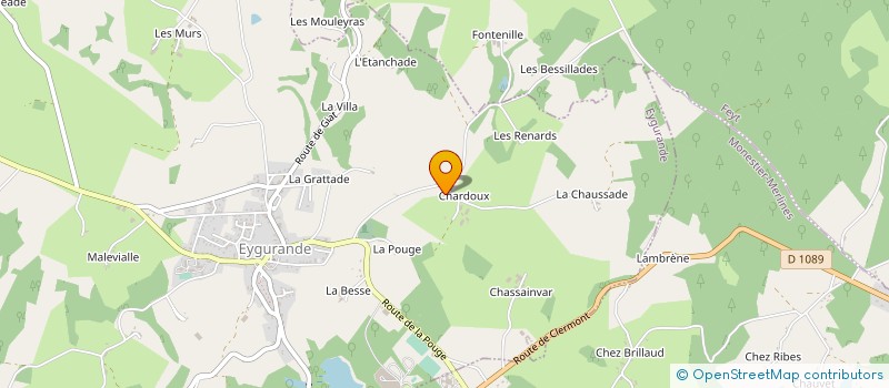 localisation de l'entreprise COMMUNIC'ACTION  EYGURANDE