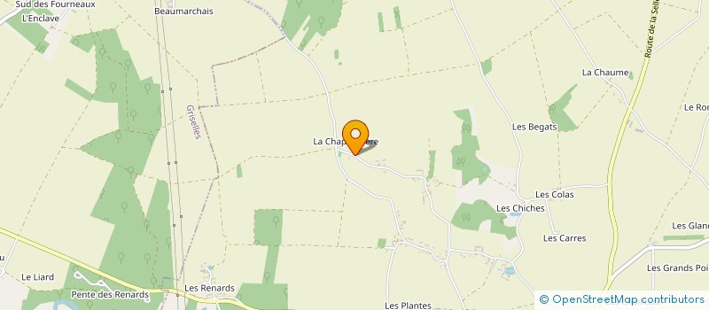 localisation de l'entreprise COMMUNIC PROMOTION ANIMATIONS DYNAMIQUES à LA SELLE-SUR-LE-BIED