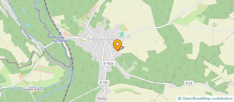 localisation de l'entreprise COMMUNICARE  COULOMBS-EN-VALOIS