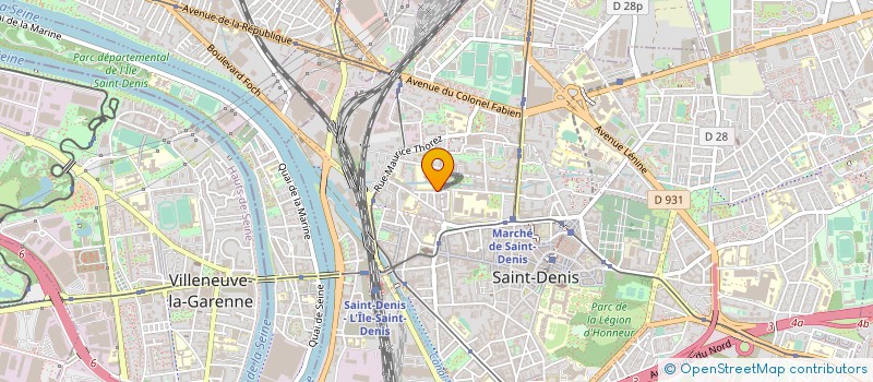 localisation de l'entreprise COMMUNICATEL à SAINT-DENIS