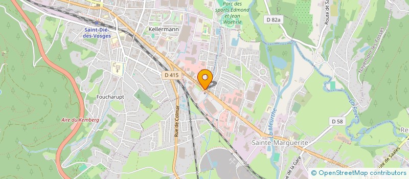 localisation de l'entreprise COMMUNICATIO SARL  SAINTE-MARGUERITE