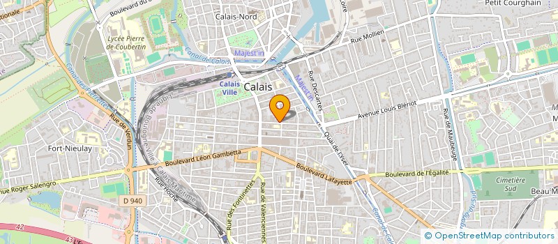 localisation de l'entreprise COMMUNICATION ASIE AFRIQUE à CALAIS
