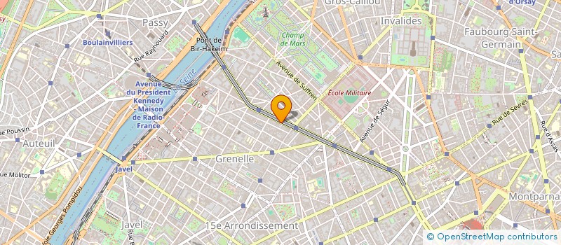 localisation de l'entreprise COMMUNICATION DIRECTE  PARIS