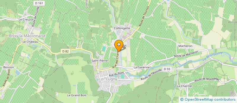 localisation de l'entreprise COMMUNICATION EDUCATION ET DEVELOPPEMENT PERSONNEL à LUGNY