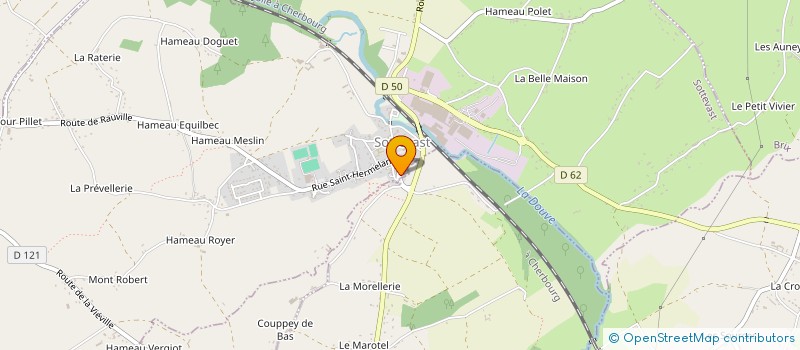 localisation de l'entreprise COMMUNICATION ELECTRICITY & DOMOTICS  SOTTEVAST