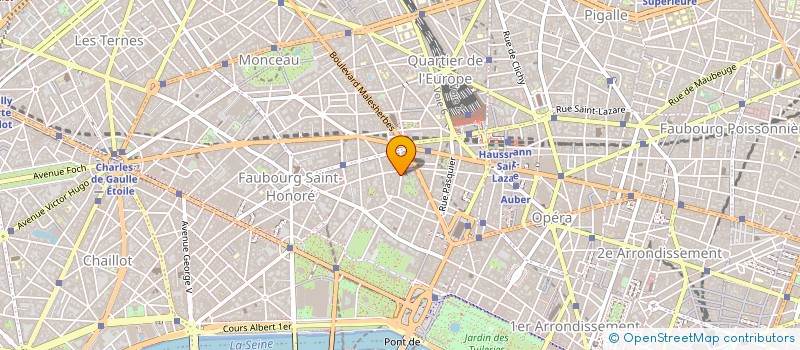 localisation de l'entreprise COMMUNICATION ET ENTREPRISE  PARIS