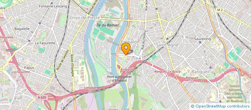 localisation de l'entreprise COMMUNICATION ET PROMOTION AFRICAINE à TOULOUSE
