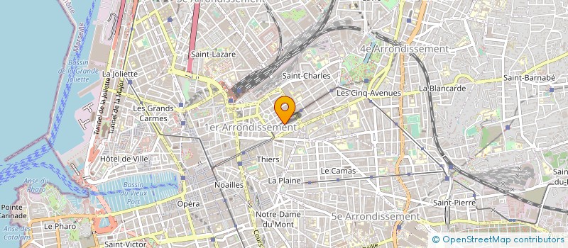 localisation de l'entreprise COMMUNICATION ET SOLITUDE à MARSEILLE