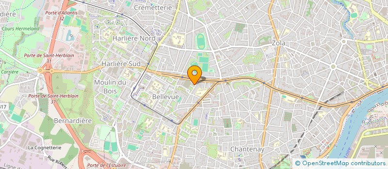 localisation de l'entreprise COMMUNICATION IMMO COMMERCIAL PAYS OUEST à NANTES