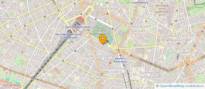 localisation de l'entreprise COMMUNICATION INDUSTRIE BATIMENT  PARIS