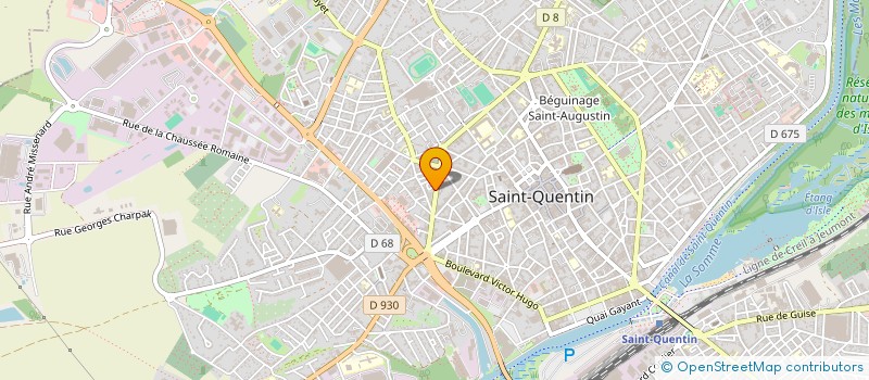 localisation de l'entreprise COMMUNICATION INFORMATION MEDIAS à SAINT-QUENTIN