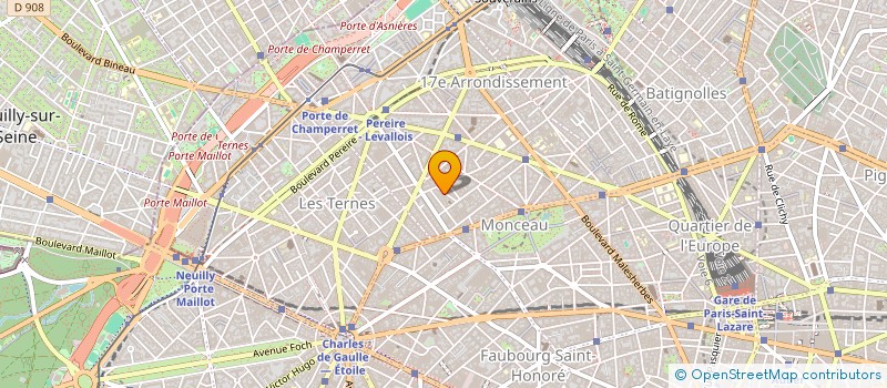 localisation de l'entreprise COMMUNICATION INTERNATIONALE ROZBROJ à PARIS