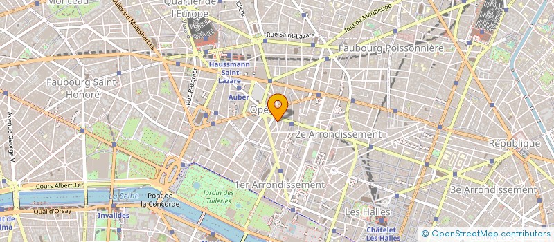 localisation de l'entreprise COMMUNICATION LANGUES ETUDES FORMATION à PARIS