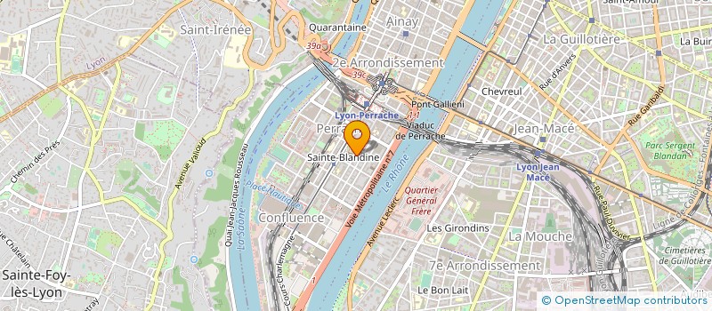localisation de l'entreprise COMMUNICATION & MECENAT à LYON