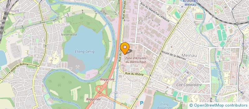 localisation de l'entreprise COMMUNICATION MEDIA ANNUAIRES à STRASBOURG