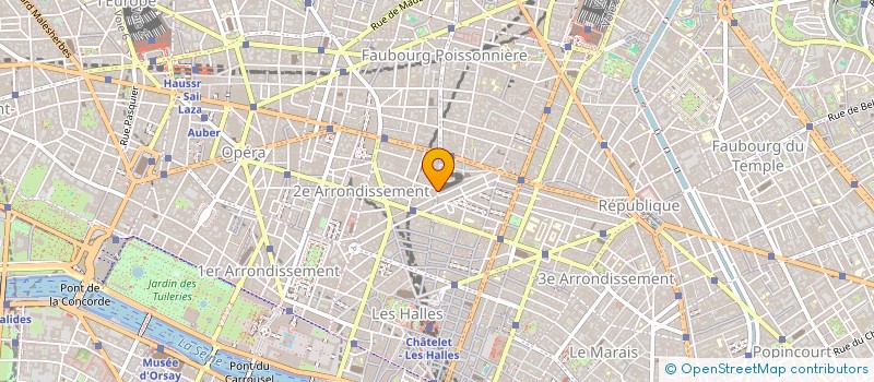 localisation de l'entreprise COMMUNICATION MEDIA INTERACTIF à PARIS