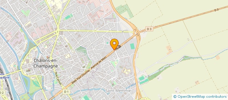 localisation de l'entreprise COMMUNICATION MODERNE SYSTEM  CHALONS-EN-CHAMPAGNE