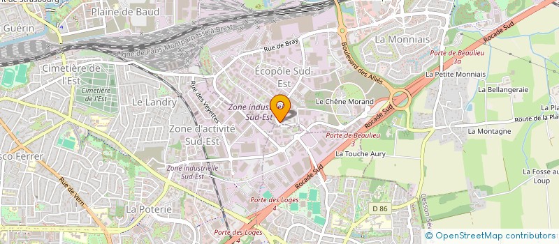 localisation de l'entreprise COMMUNICATION MULTIMEDIA DISTRIBUTION  CESSON-SEVIGNE