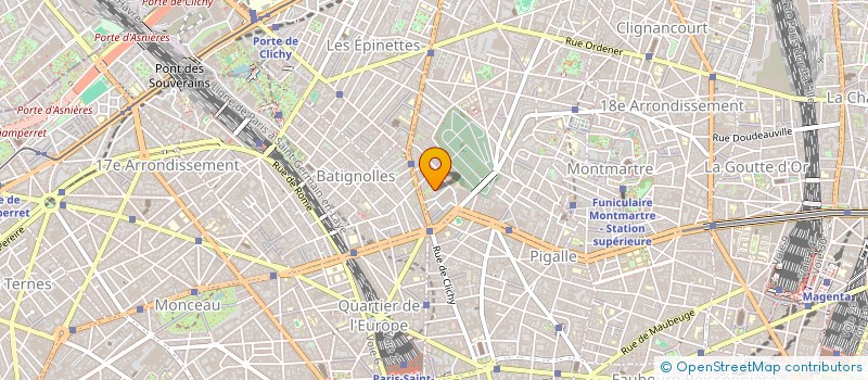 localisation de l'entreprise COMMUNICATION TECHNOLOGIE INTERNA  PARIS