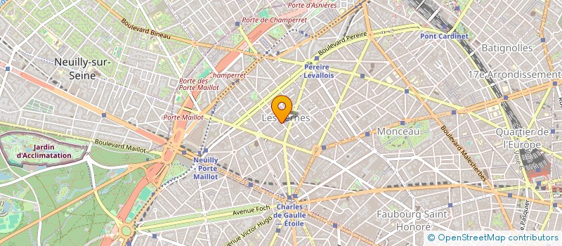 localisation de l'entreprise COMMUNICATION VISUELLE SERVICE à PARIS