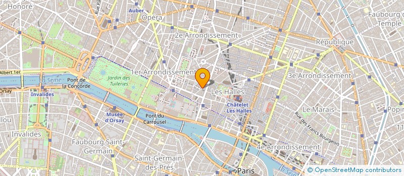 localisation de l'entreprise COMMUNIL à PARIS