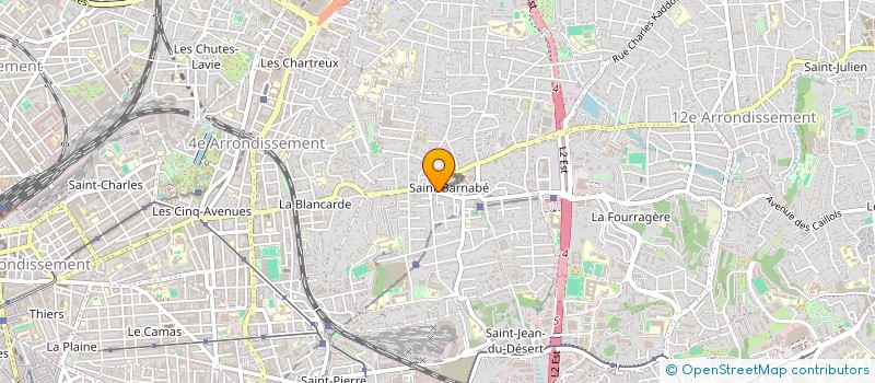 localisation de l'entreprise COMMUNILINK à MARSEILLE