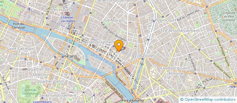 localisation de l'entreprise COMMUNIO à PARIS