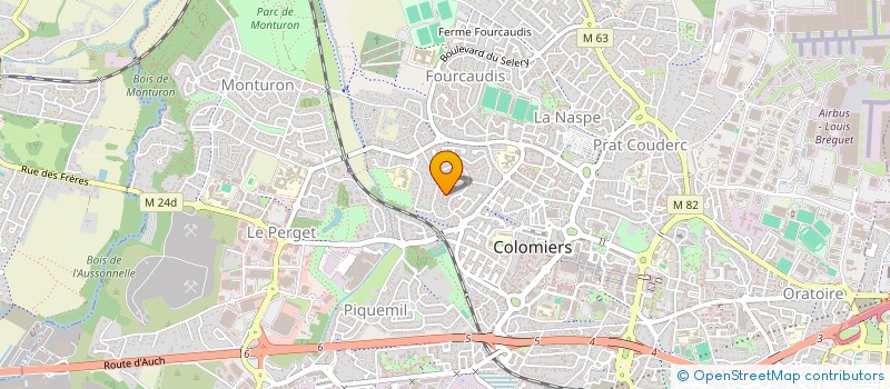 localisation de l'entreprise COMMUNIPASSION à COLOMIERS