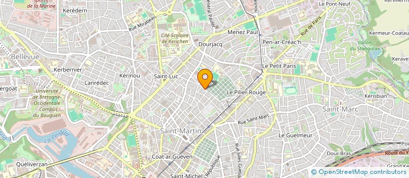 localisation de l'entreprise COMMUNIQUER ACCOMPAGNER PREVENIR FORMATION à BREST